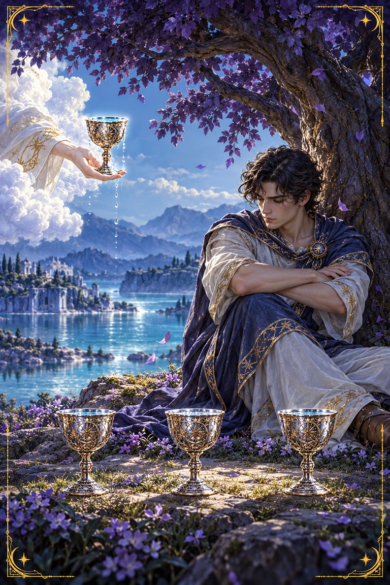 Four of Cups