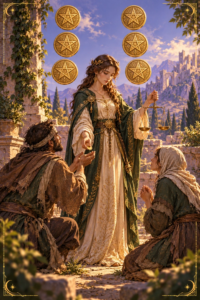 Six of Pentacles