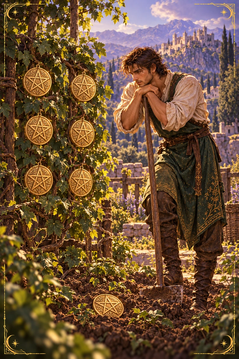 Seven of Pentacles