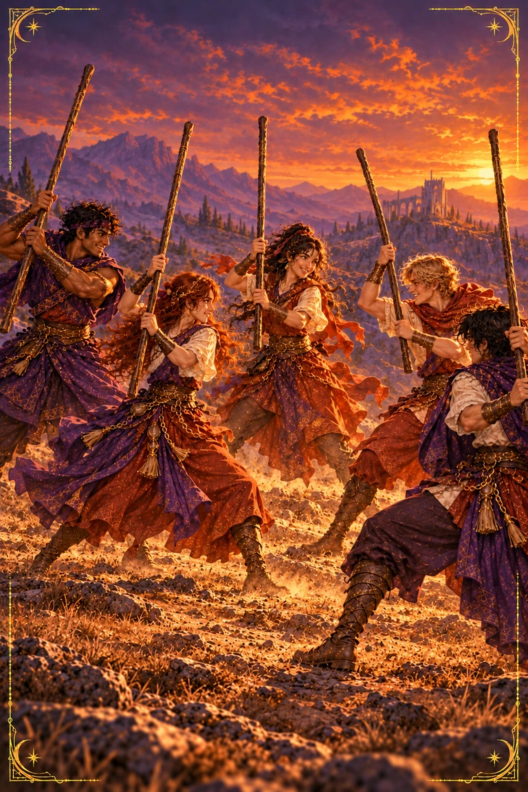 Five of Wands