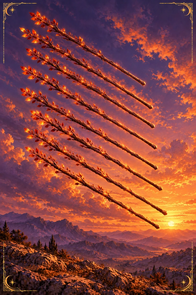 Eight of Wands